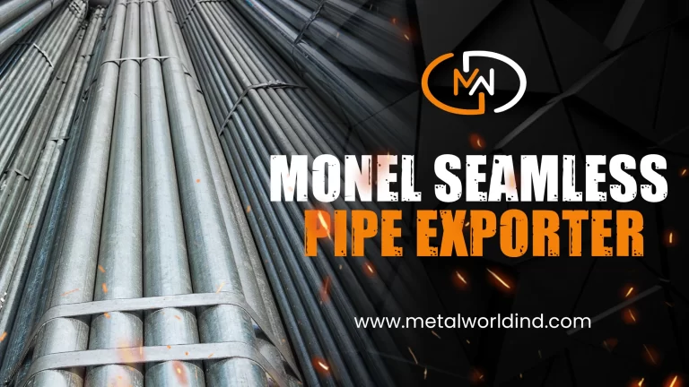 Monel seamless pipe exporter